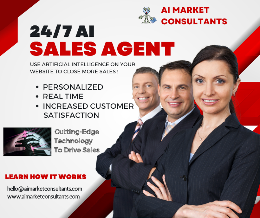 Ad for AI Market Consultants